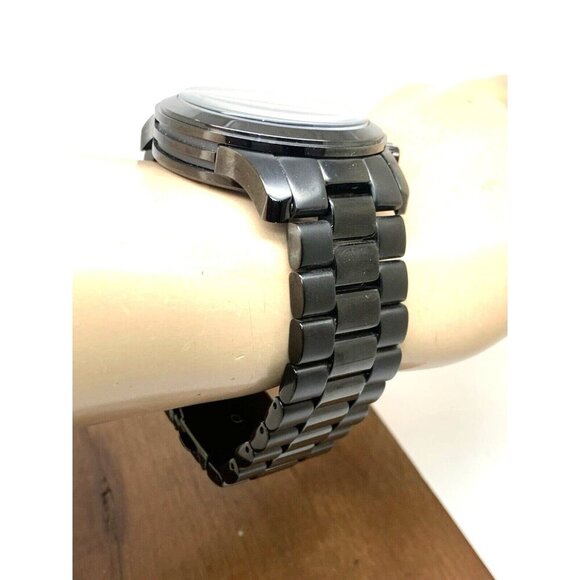 Michael Kors Men's Watch MK8157 Quartz Chronograph Black Dial Stainless Steel - Picture 11 of 13